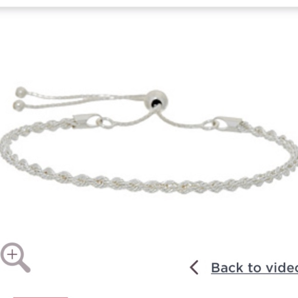 UltraFine Silver Adjustable Tennis Bracelet